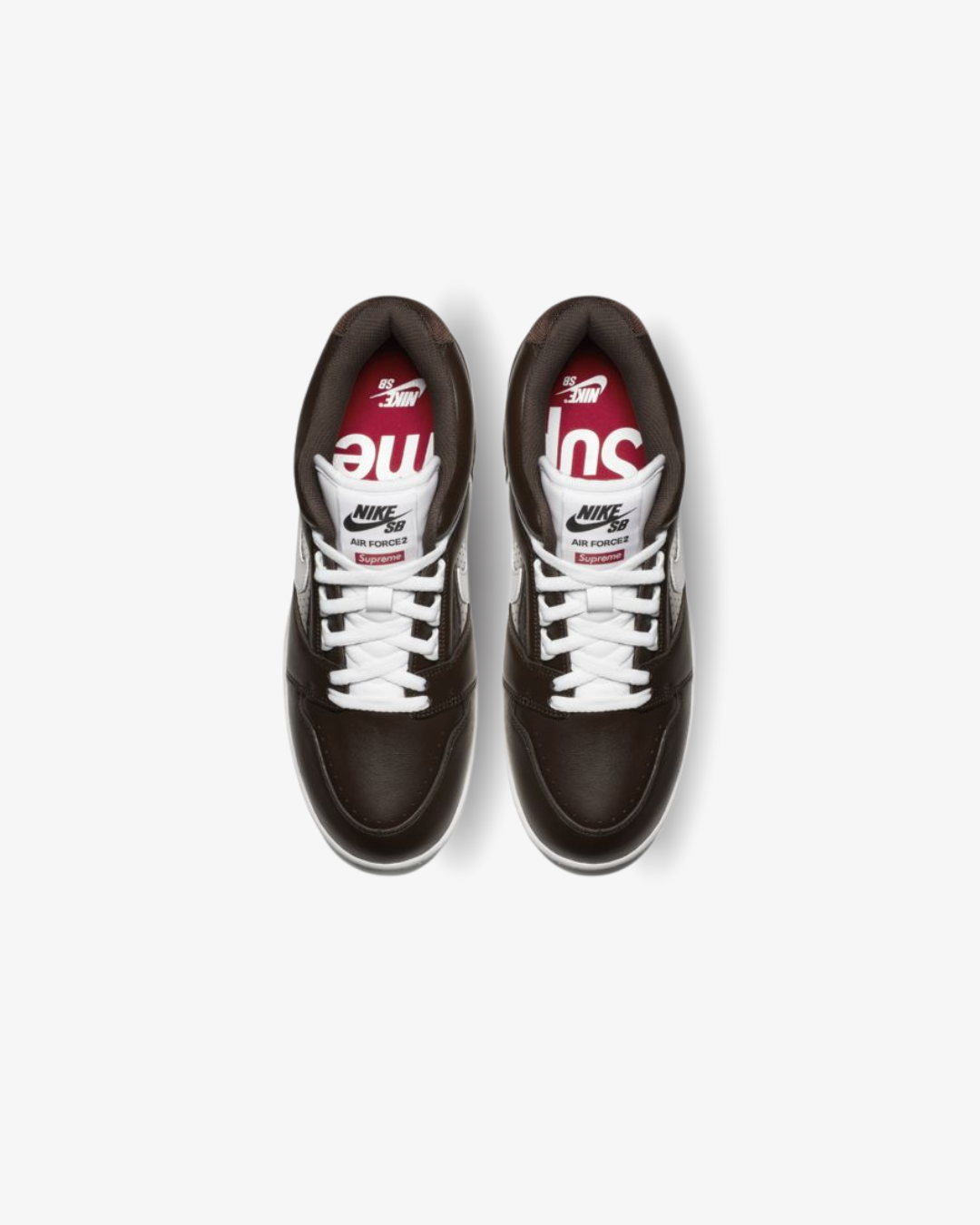 Nike SB Air Force 2 Low Supreme Brown