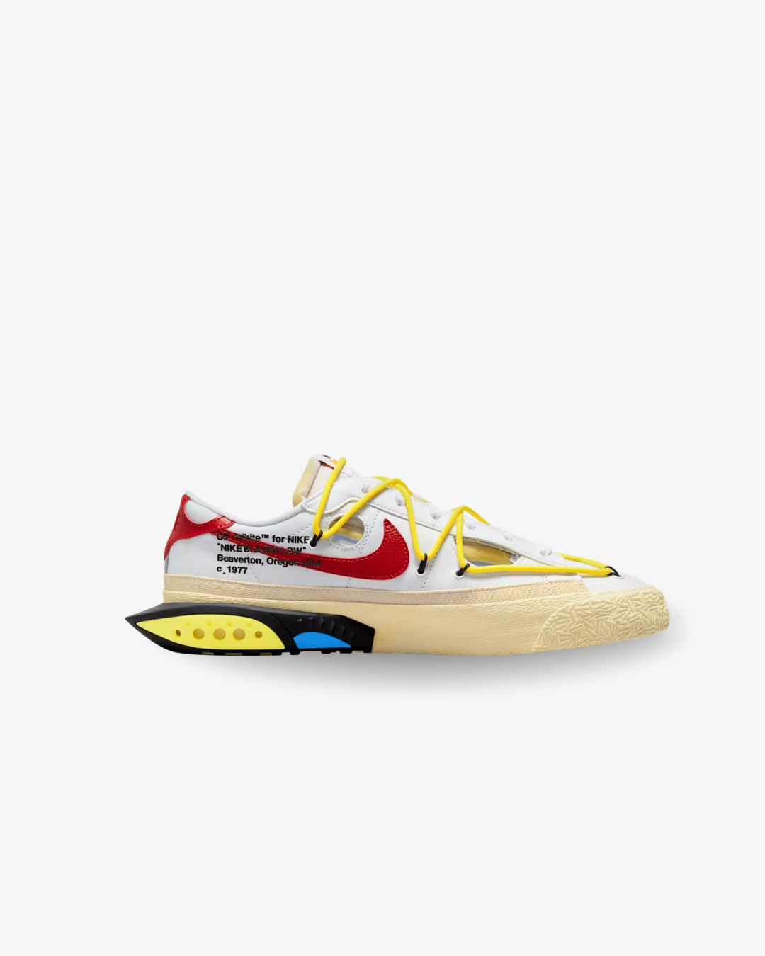 Nike  Blazer Low Off-White University Red
