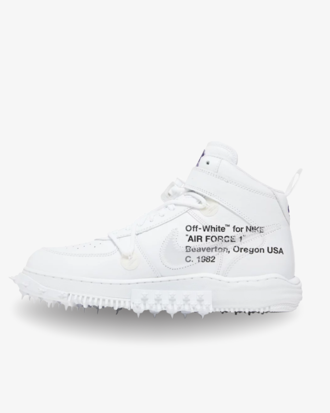Tenis Nike Air Force 1 Mid Off-White Graffiti White