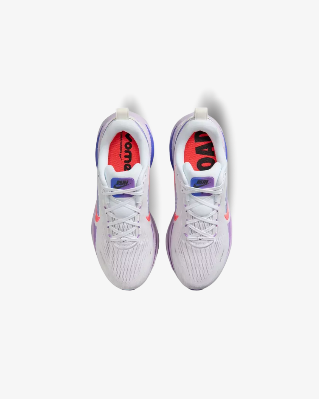 NIKE  Vomero 18 White Violet Mist Sapphire Lava