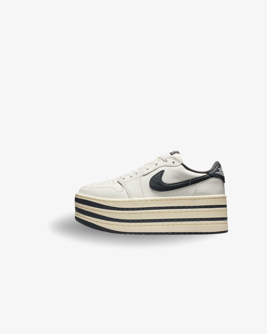 NIKE  Jordan 1 Low Triple Stack Sail Coconut Milk (Women's)