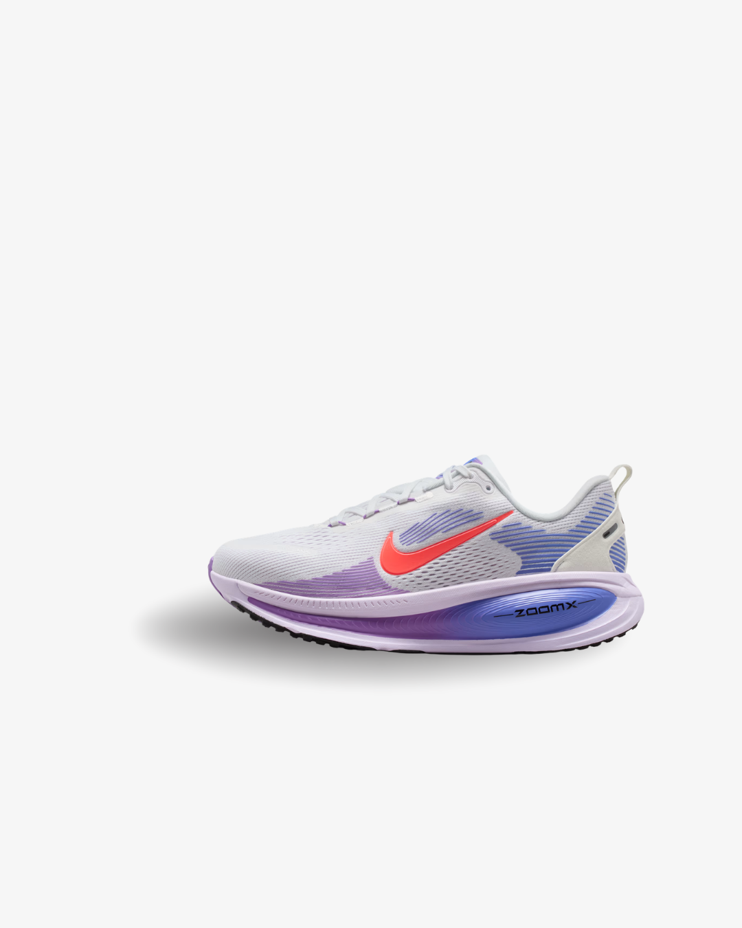 NIKE  Vomero 18 White Violet Mist Sapphire Lava