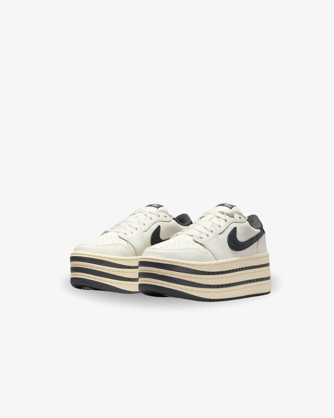 NIKE  Jordan 1 Low Triple Stack Sail Coconut Milk (Women's)