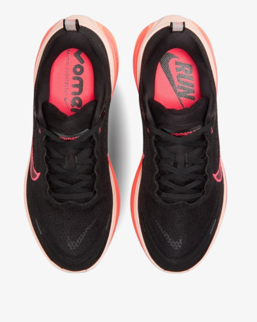 Nike Vomero Plus Black Bright Mango Hot Lava
