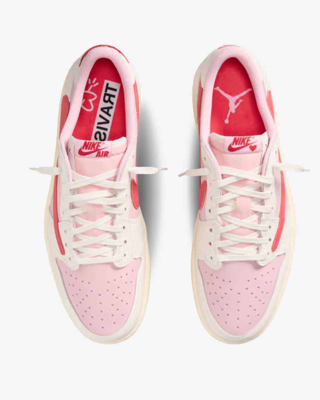 Nike Jordan 1 Retro Low OG SP Travis Scott Sail Tropical Pink