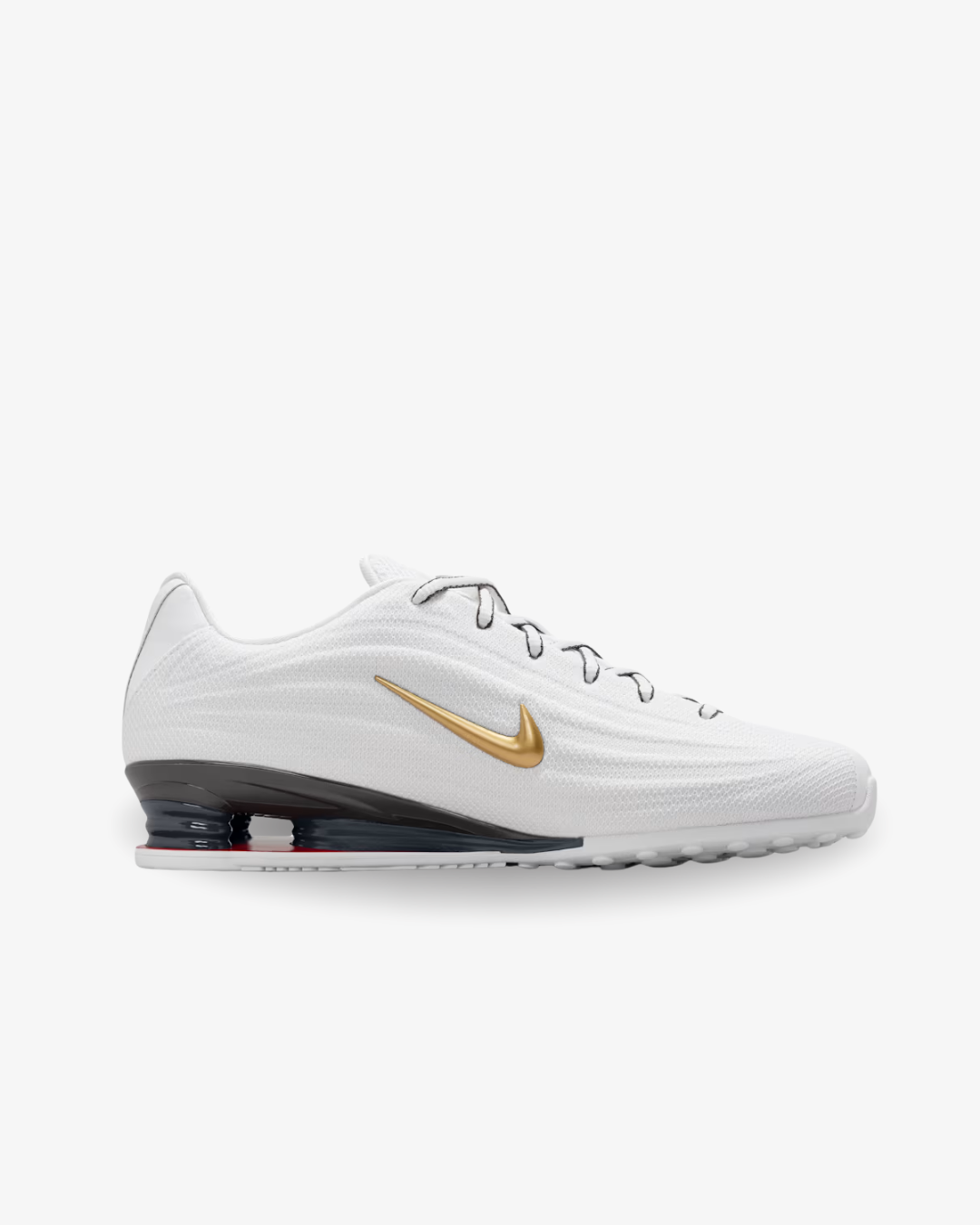 Nike Shox Z White Metallic Gold (Women's)