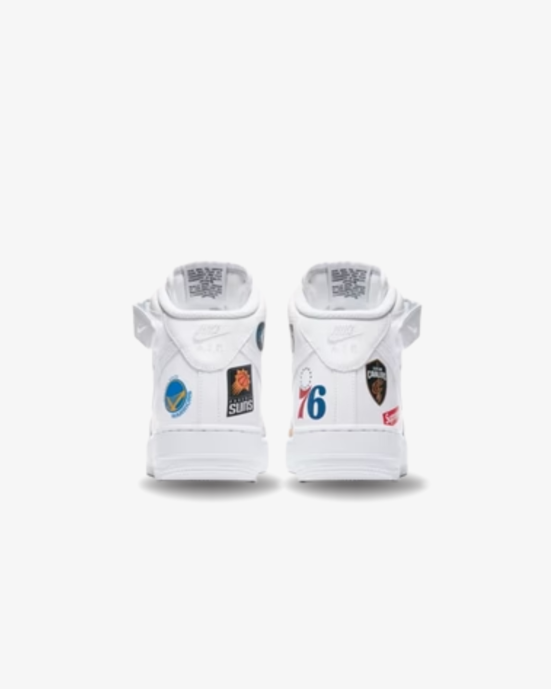 Nike  Air Force 1 Mid Supreme NBA White