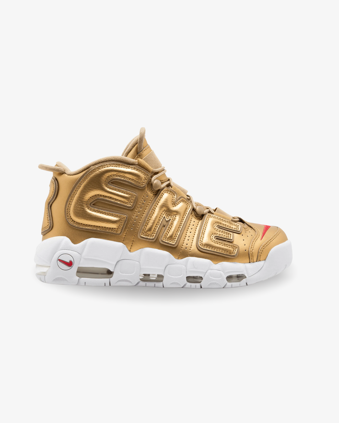 Nike  Air More Uptempo Supreme Suptempo Gold