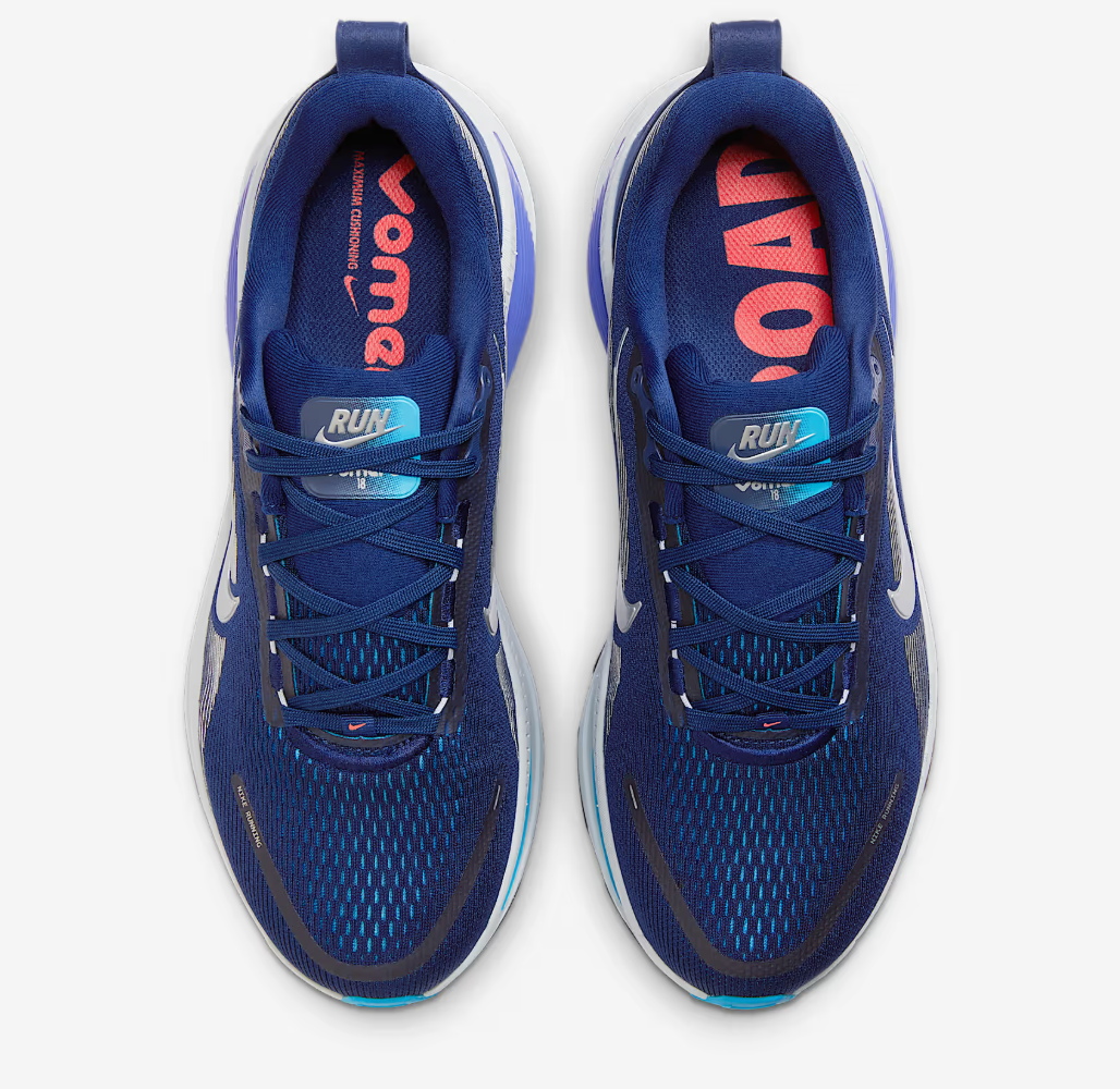 Vomero 18 Blue Void Metallic Silver