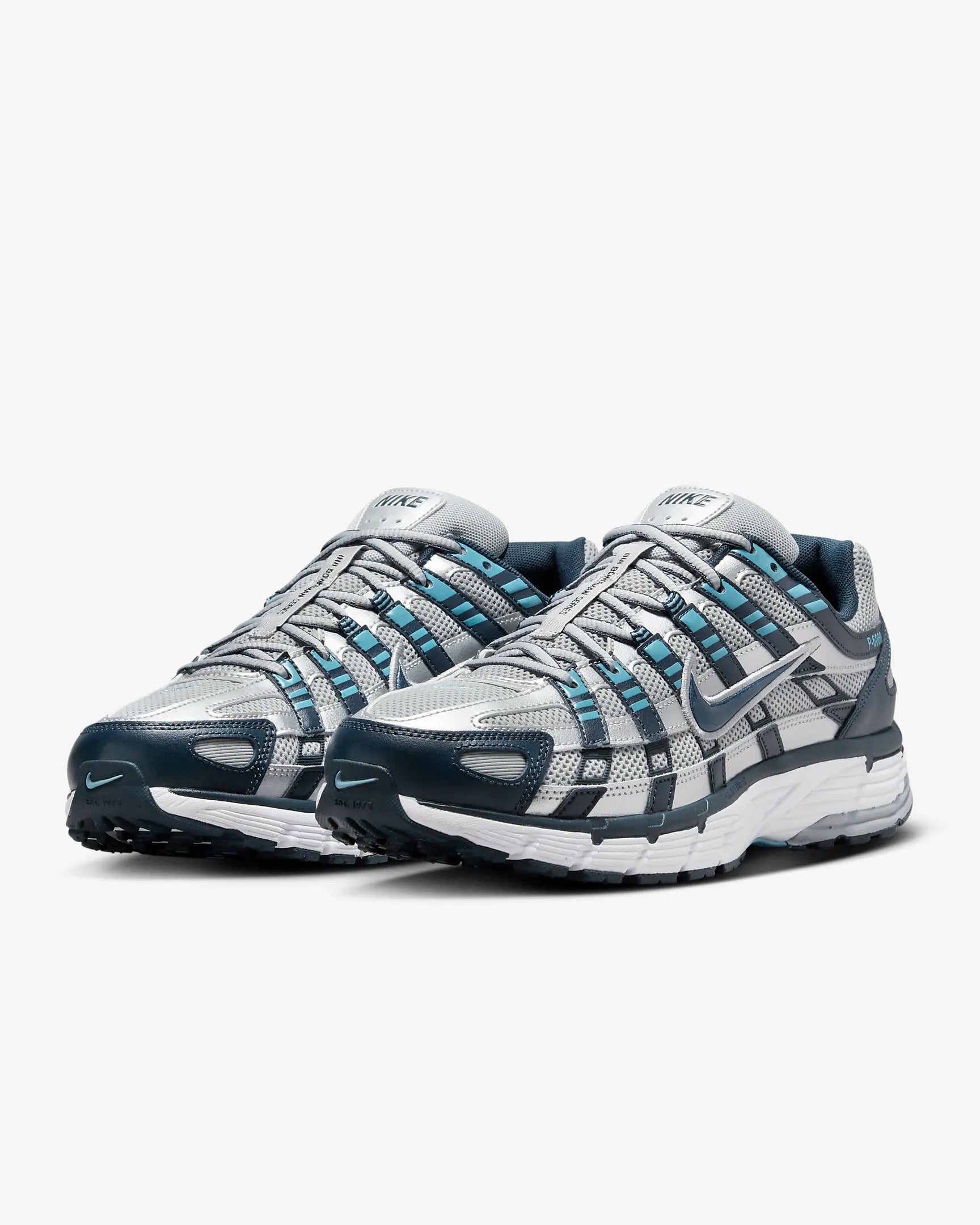 Tenis Nike P-6000 Armory Navy Flat Silver