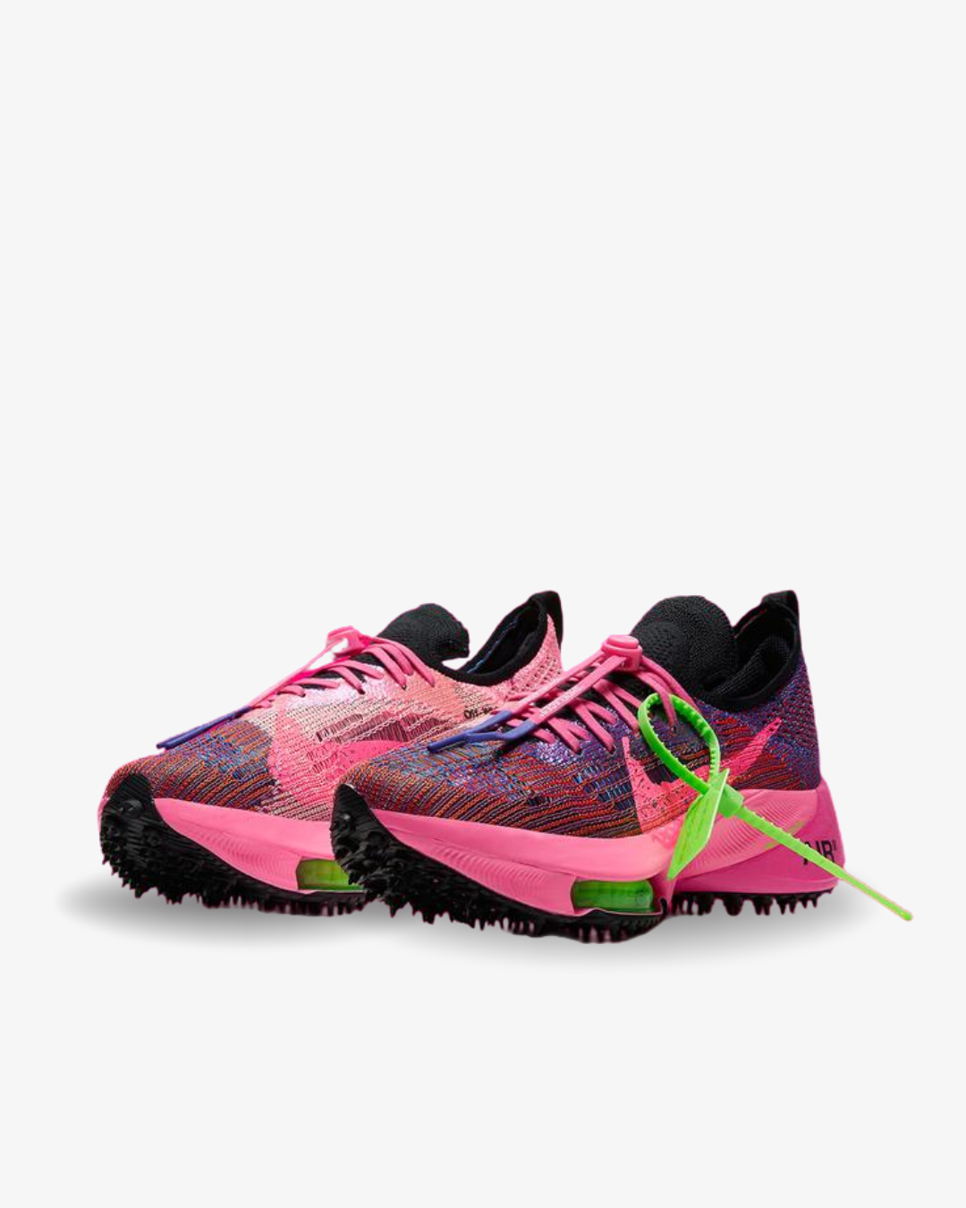 Nike Air Zoom Tempo Next% Flyknit Off-White Racer Blue Pink Glow