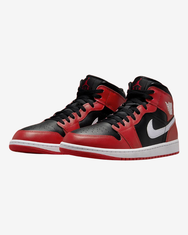Nike Jordan 1 Mid Gym Red Black White