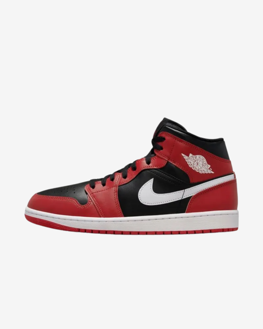 Nike Jordan 1 Mid Gym Red Black White