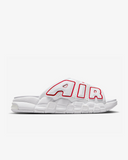 Sandalias Nike Air More Uptempo White University Red