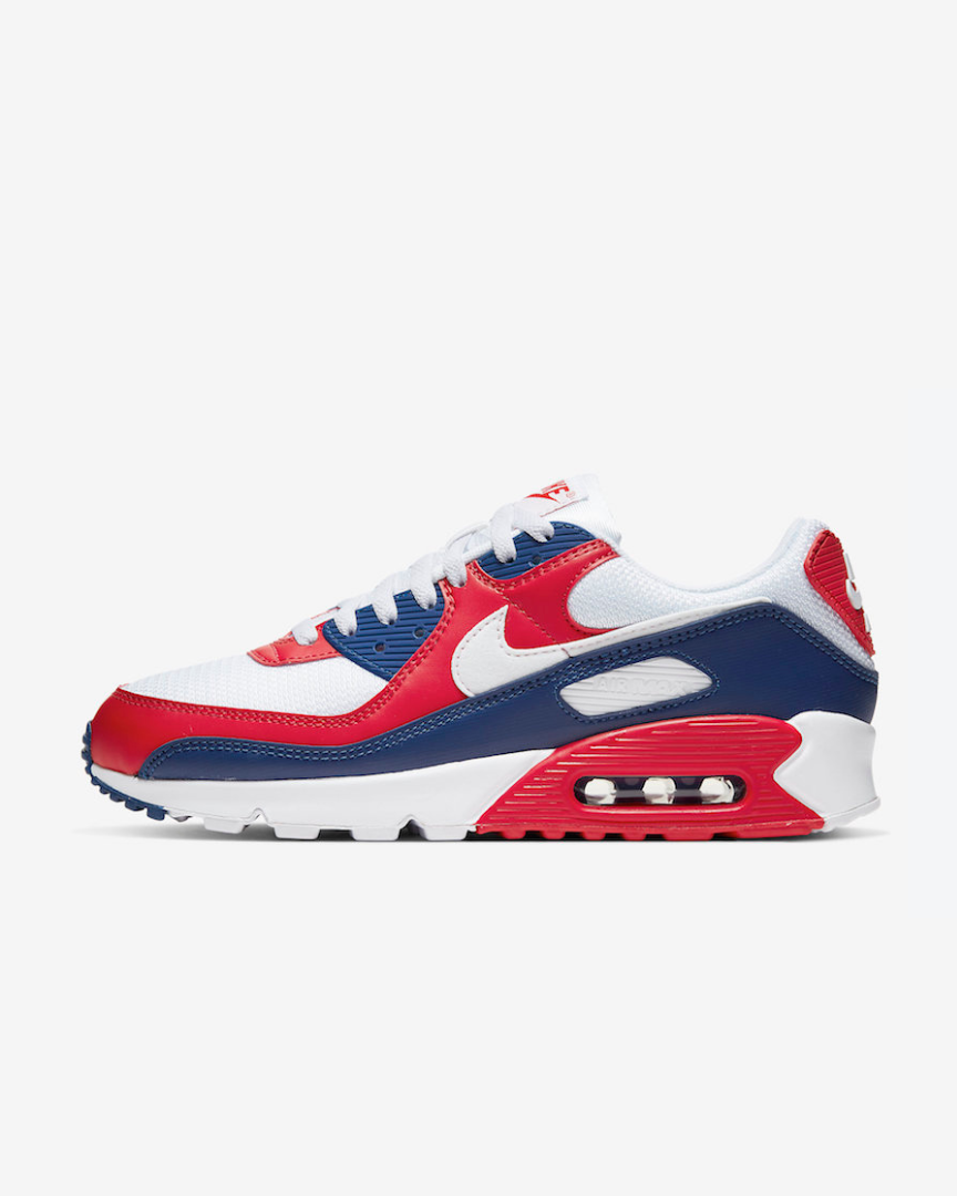 Tenis Nike Air Max 90 USA 2020 Letkicks