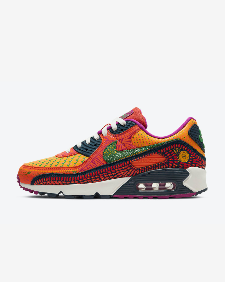 Tenis Nike Air Max 90 Dia de los Muertos Letkicks