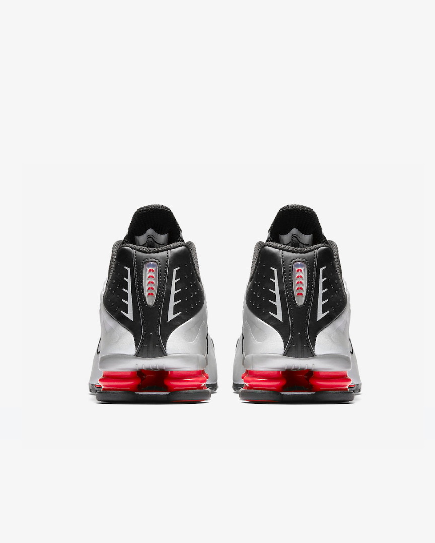 Tenis Nike Shox R4 Black Metallic Silver