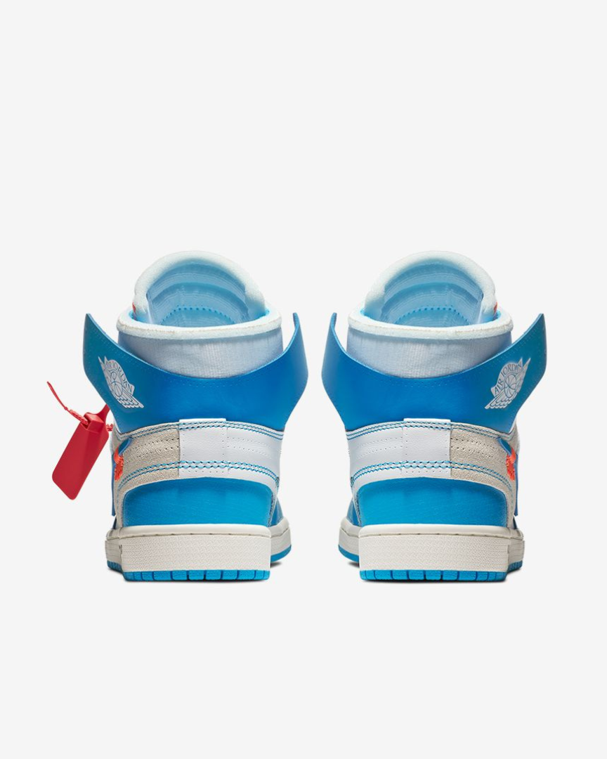 Tenis Nike Off White X Jordan 1 Retro High OG UNC