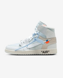 Tenis Nike Off White X Jordan 1 Retro High OG BG White 2018