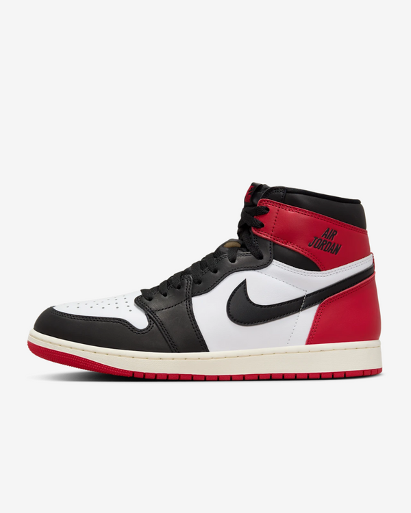 Tenis Nike Jordan 1 Retro High OG Black Toe Reimagined