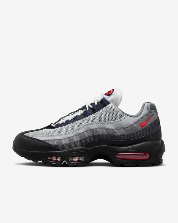 Tenis Nike Air Max 95 Smoke Grey Track Red