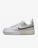 Tenis Nike Air Force 1 React 40th Anniversary Sail Gold