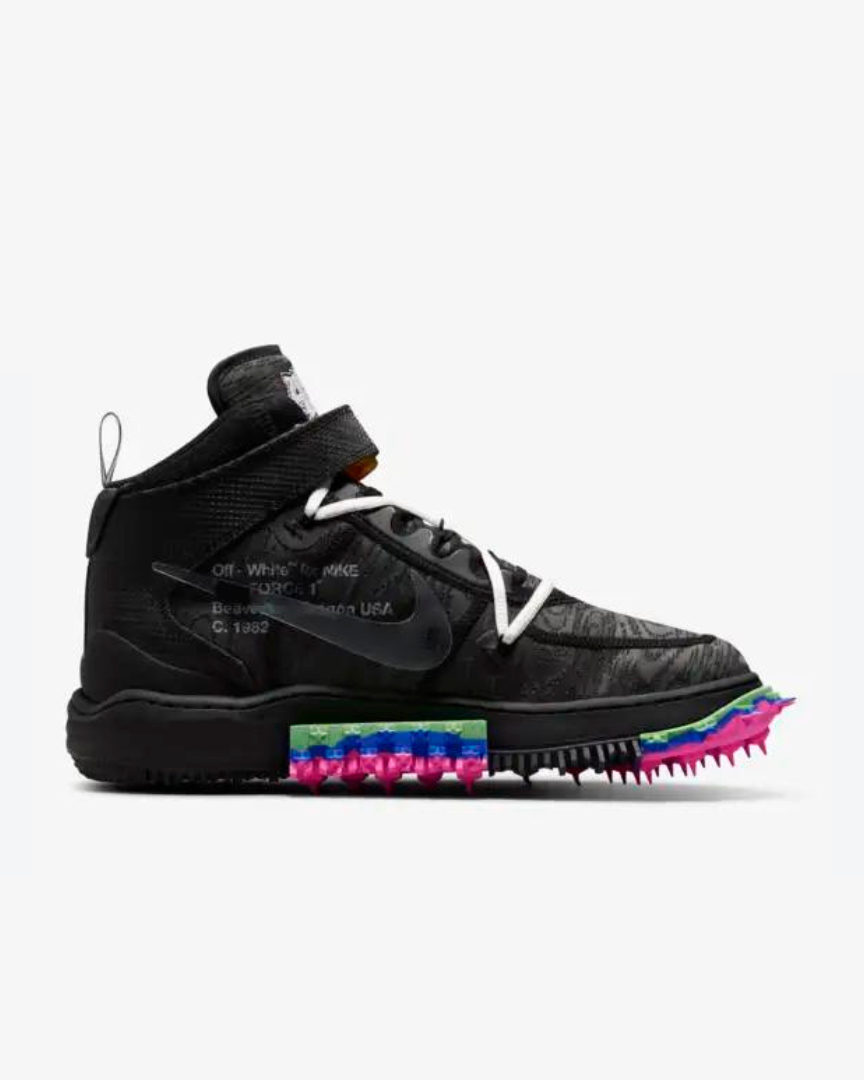 Nike Air Force 1 Mid X Off White Black