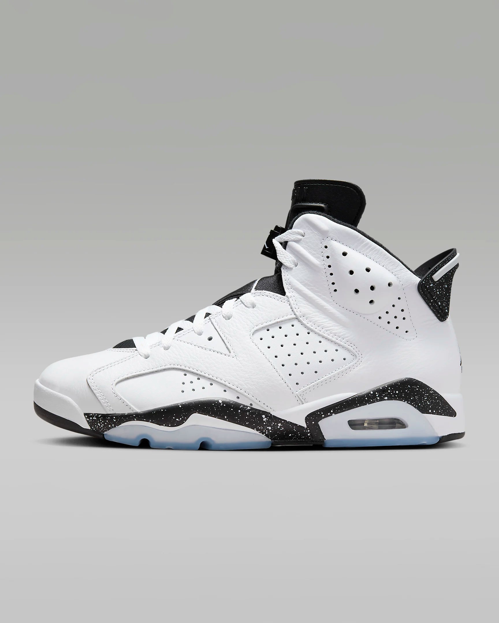 Tenis Nike Air Jordan 6 Retro White Black Letkicks