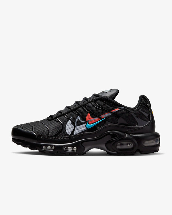 Tenis Nike Air Max Plus Multi Swoosh Black Bright Crimson