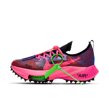 Nike Air Zoom Tempo Next% Flyknit Off-White Racer Blue Pink Glow