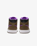 Tenis Nike Jordan 1 Mid Purple Mocha