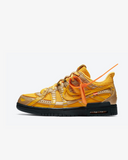 Tenis Nike Air Rubber Dunk Off-White University Gold