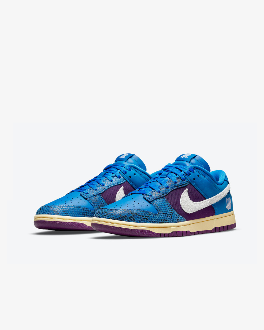 Tenis Nike Dunk Low Undefeated 5 On It Dunk vs. AF1