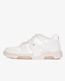 OFF-WHITE Out Of Office "OOO" Low Nude White