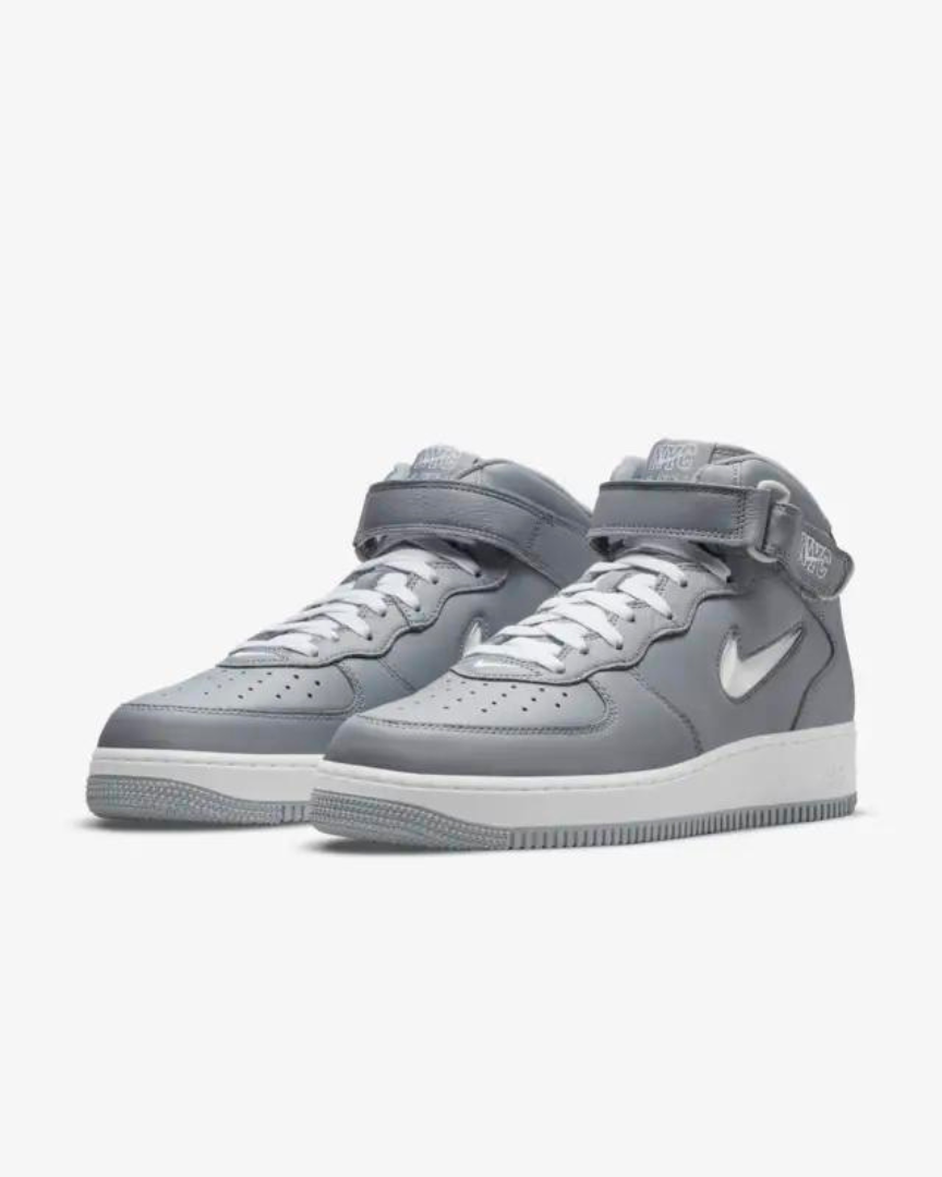 Tenis Nike Air Force 1 Mid QS Jewel NYC Cool Grey
